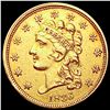 Image 1 : 1836 $2.50 Gold Quarter Eagle CLOSELY UNCIRCULATED