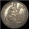 Image 1 : 1873 Arrows Seated Liberty Dime CLOSELY UNCIRCULATED