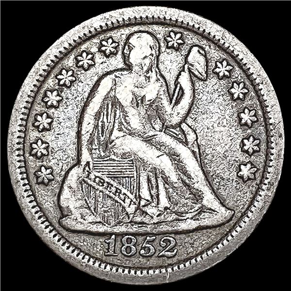 1852-O Seated Liberty Dime LIGHTLY CIRCULATED