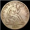 Image 1 : 1861-S Seated Liberty Half Dollar LIGHTLY CIRCULATED