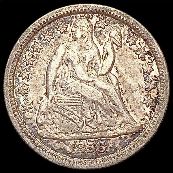 1856-O Seated Liberty Dime NEARLY UNCIRCULATED