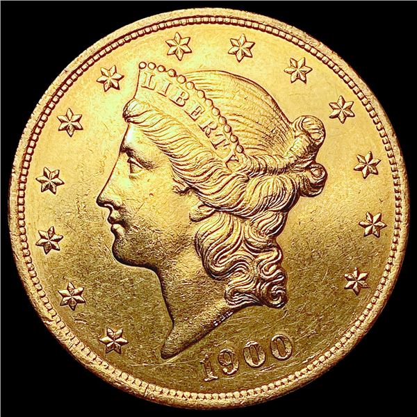 1900 $20 Gold Double Eagle UNCIRCULATED