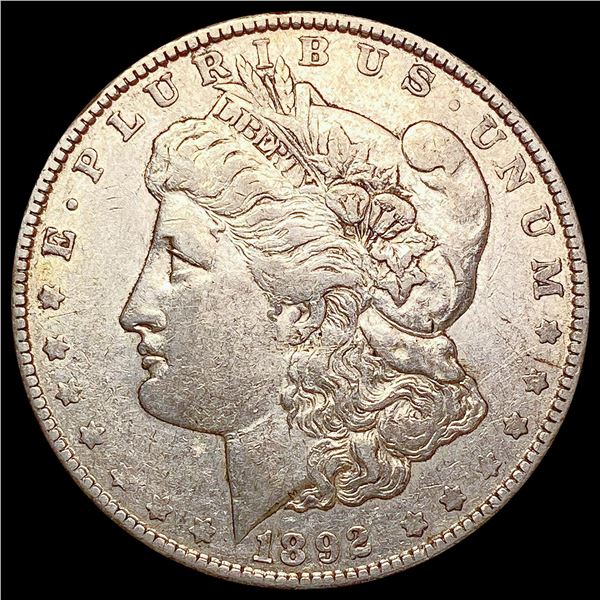 1892-O Morgan Silver Dollar CLOSELY UNCIRCULATED