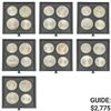 Image 1 : 1976 Box Set Montreal Olympics Silver $5 and $10 Coin Set [28 Coins]