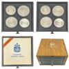 Image 5 : 1976 Box Set Montreal Olympics Silver $5 and $10 Coin Set [28 Coins]