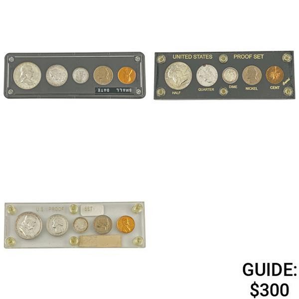 1959-1960 US Proof Sets [15 Coins]
