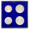 Image 2 : 1976 Montreal Olympics 4 Coin Silver Set [4 Coins]
