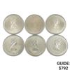 Image 1 : 1976 Montreal Olympics $10 Silver Coin Lot [6 Coins]