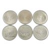 Image 2 : 1976 Montreal Olympics $10 Silver Coin Lot [6 Coins]