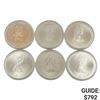 Image 1 : 1976 Montreal Olympics $10 Silver Coin Lot [6 Coins]