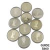 Image 1 : 1976 Montreal Olympics $5 Silver Coin Lot [10 Coins]