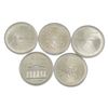 Image 2 : 1976 Montreal Olympics $10 Silver Coin Lot [5 Coins]