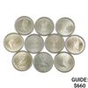 Image 1 : 1976 Montreal Olympics $5 Silver Coin Lot [10 Coins]