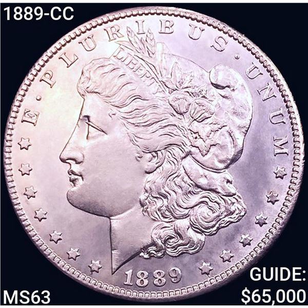 1889-CC Morgan Silver Dollar CHOICE BU