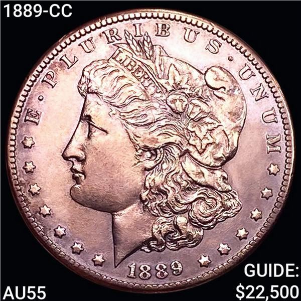 1889-CC Morgan Silver Dollar HIGH GRADE