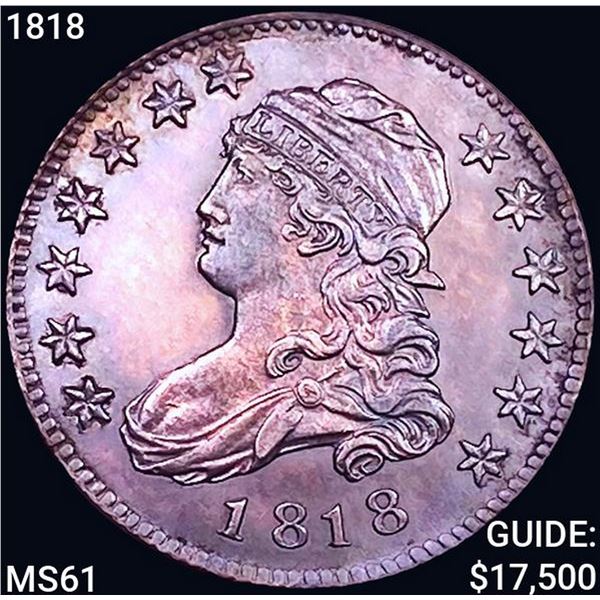 1818 Capped Bust Quarter UNCIRCULATED