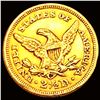 Image 2 : 1851-C $2.50 Gold Quarter Eagle CHOICE AU