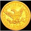 Image 2 : 1843-O Sm Date $2.50 Gold Quarter Eagle CHOICE AU