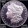 Image 1 : 1892-S Morgan Silver Dollar CHOICE BU DMPL