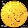 Image 1 : 1873-CC $20 Gold Double Eagle UNCIRCULATED