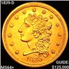 Image 1 : 1839-D $2.50 Gold Quarter Eagle CHOICE BU+