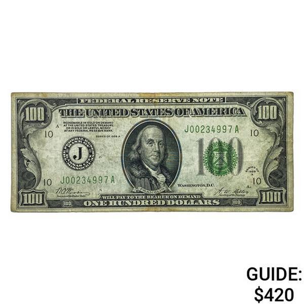 1928A $100 U.S. Federal Reserve Note