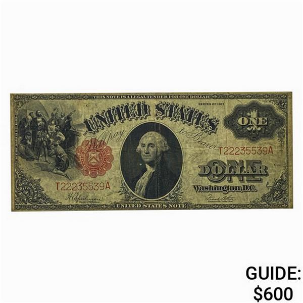 1917 $1 U.S. Note