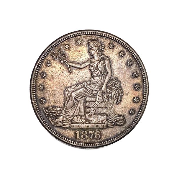 1876-S Silver Trade Dollar UNCIRCULATED