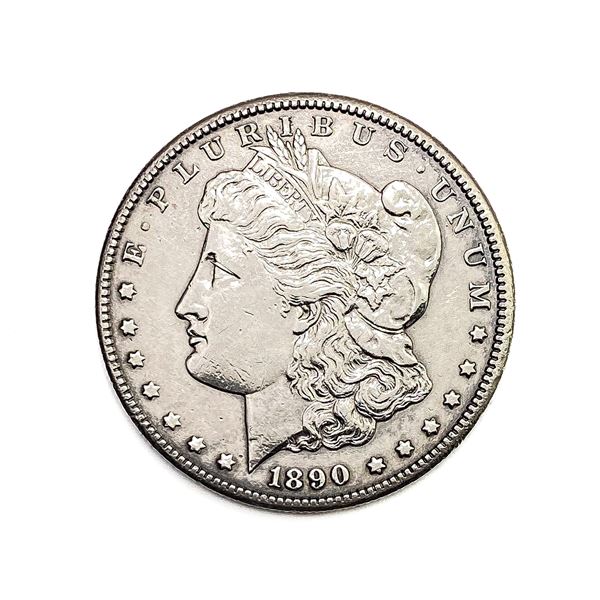 1890-CC Morgan Silver Dollar CLOSELY UNCIRCULATED