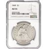 Image 1 : 1849 Seated Liberty Dollar NGC AU55