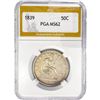 Image 1 : 1839 Seated Liberty Half Dollar PGA MS62