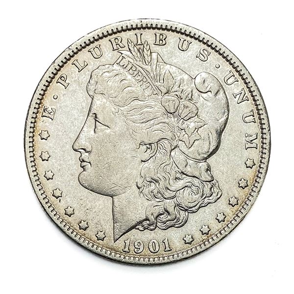 1901 Morgan Silver Dollar CLOSELY UNCIRCULATED