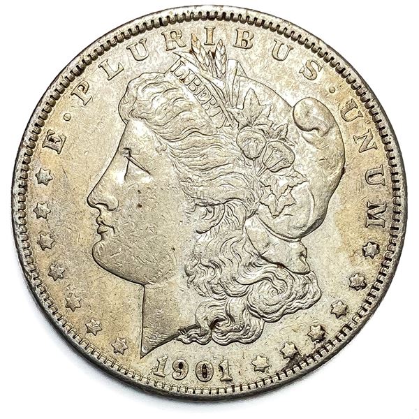 1901 Morgan Silver Dollar CLOSELY UNCIRCULATED