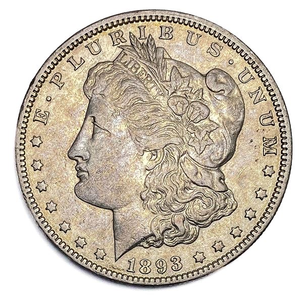 1893-O Morgan Silver Dollar NEARLY UNCIRCULATED