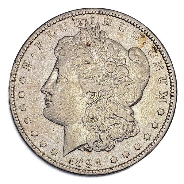 1894 Morgan Silver Dollar ABOUT UNCIRCULATED