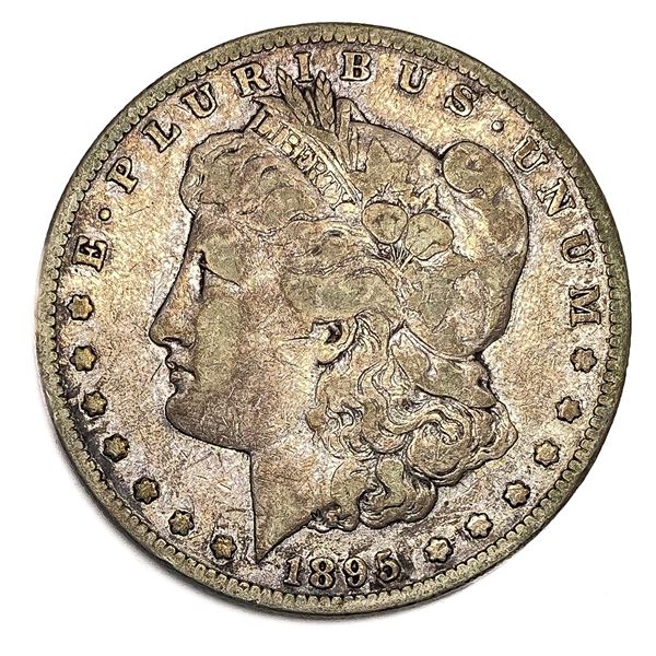1895-S Morgan Silver Dollar NICELY CIRCULATED