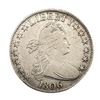 Image 1 : 1806 Draped Bust Half Dollar ABOUT UNCIRCULATED