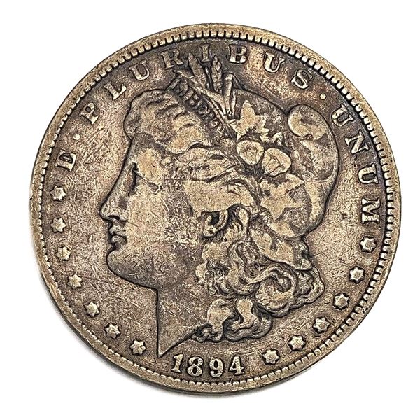 1894 Morgan Silver Dollar LIGHTLY CIRCULATED
