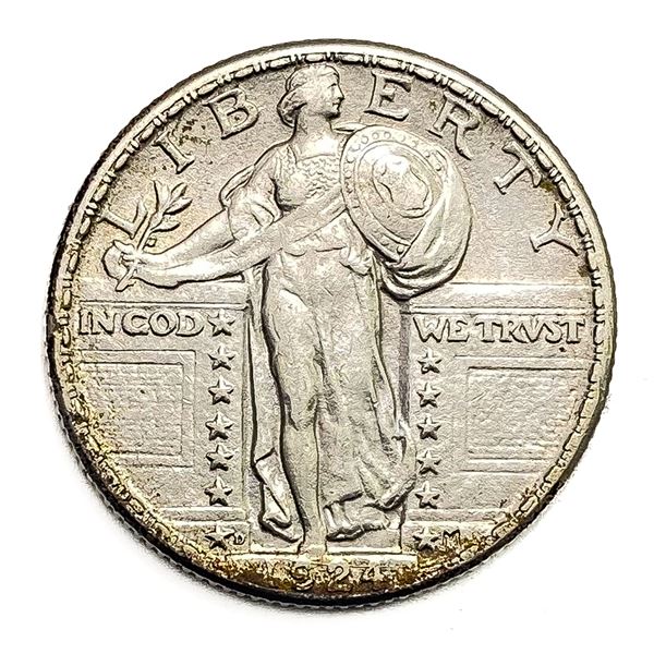 1924-D Standing Liberty Quarter CLOSELY UNCIRCULATED