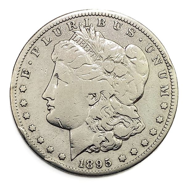 1895-S Morgan Silver Dollar NICELY CIRCULATED