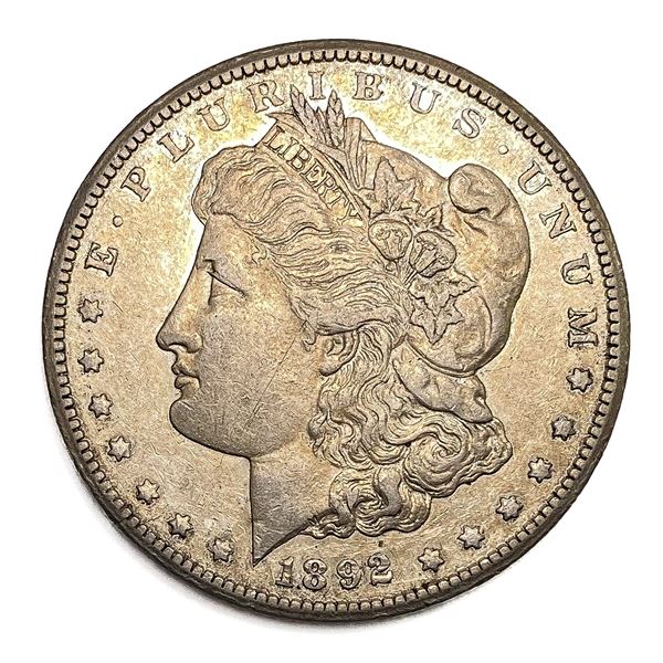 1892-CC Morgan Silver Dollar CLOSELY UNCIRCULATED