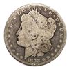 Image 1 : 1893-CC Morgan Silver Dollar Avg Circ