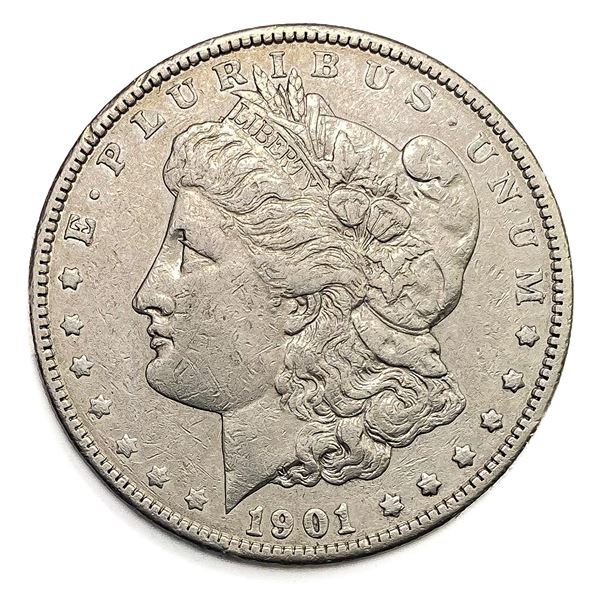 1901 Morgan Silver Dollar XF