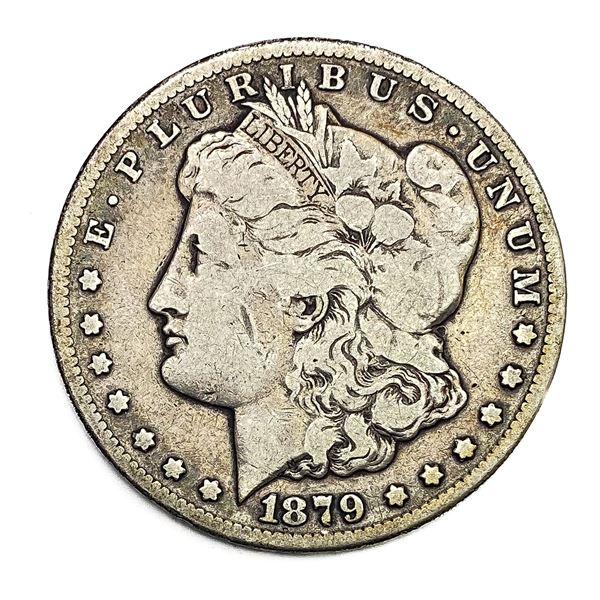 1879-CC Morgan Silver Dollar Avg Circ