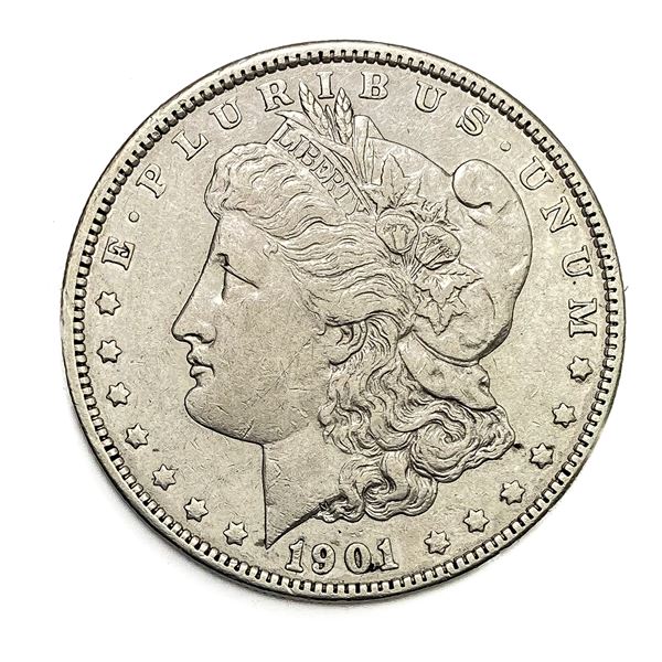 1901 Morgan Silver Dollar XF