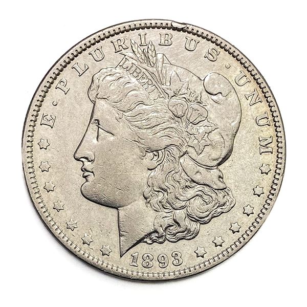 1893 Morgan Silver Dollar XF