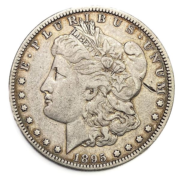 1895-O Morgan Silver Dollar Fine