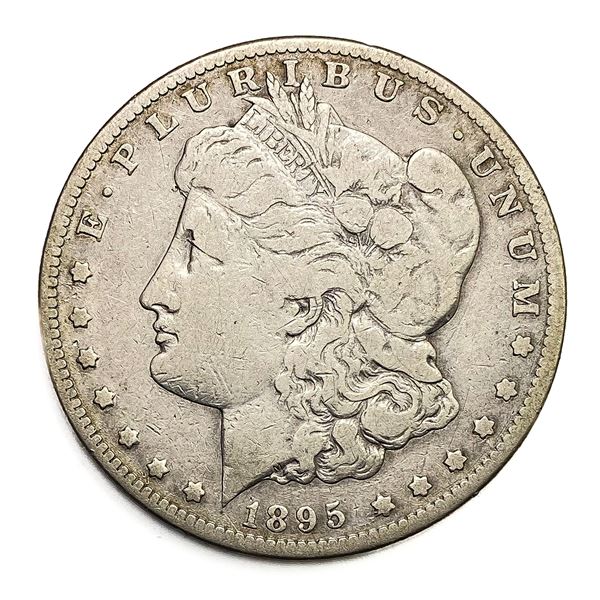 1895-S Morgan Silver Dollar Avg Circ