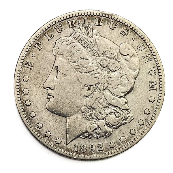 1892-S Morgan Silver Dollar VF
