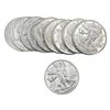 Image 1 : Gem BU 1oz Silver Rounds Lot of 10 [10 Coins]